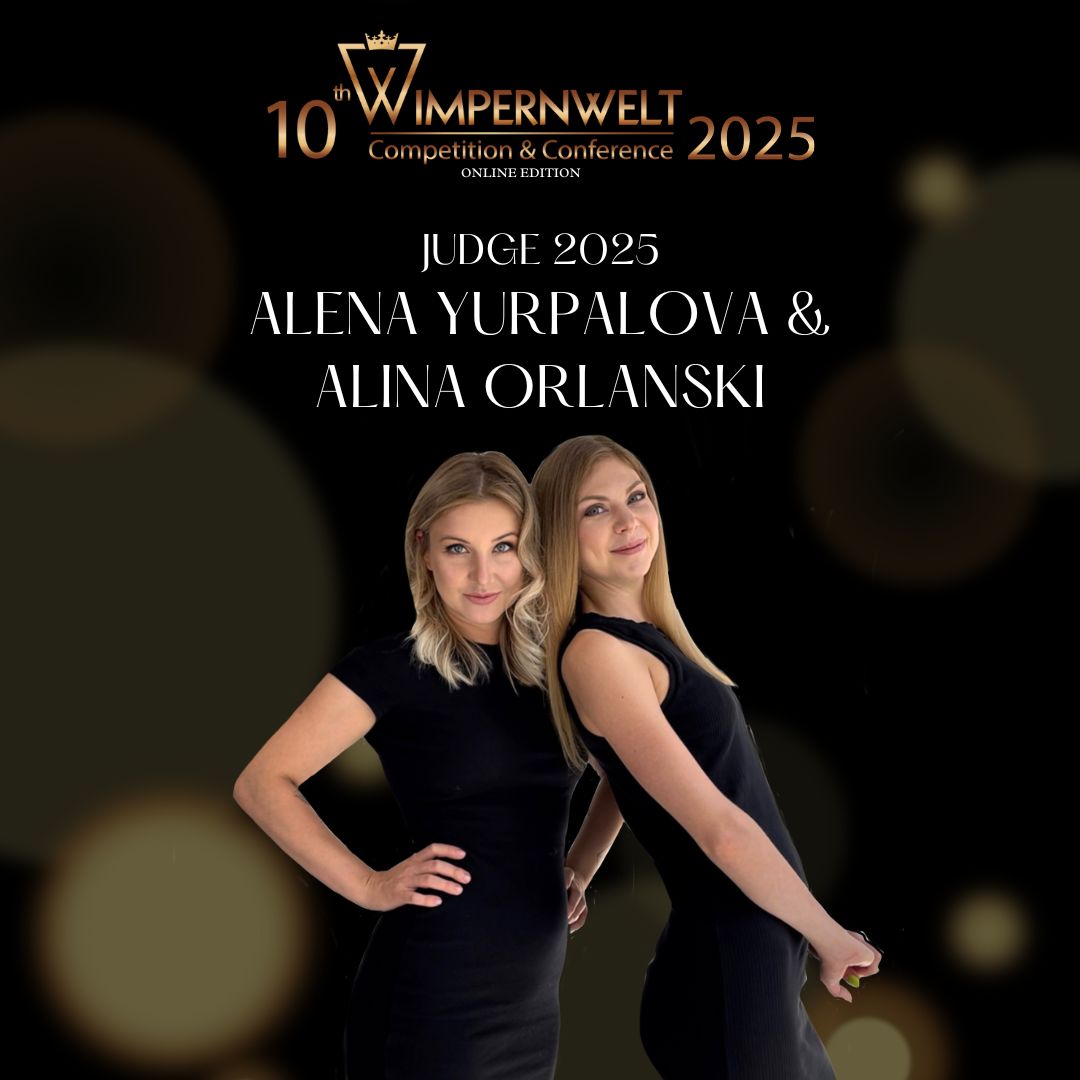 Alina Orlanski + Alena Yurpalova Jury Wimpernwelt 2025