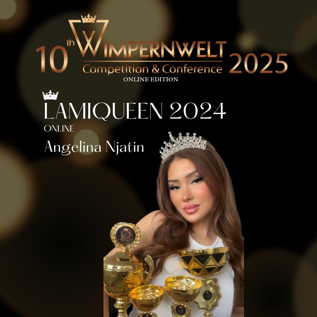 Lamiqueen 2025 Angelina Njatin Wimpernwelt 2025