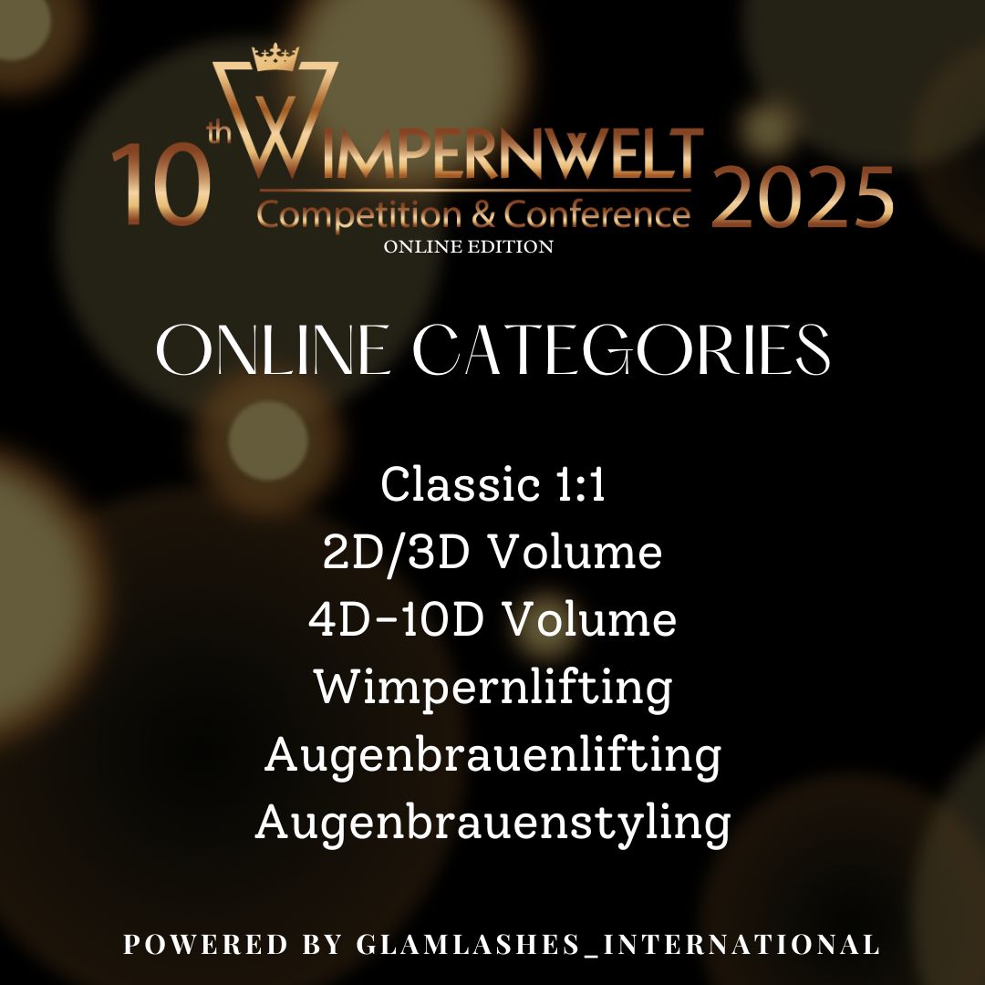 Wimpernwelt Online Kategorien Nominationen