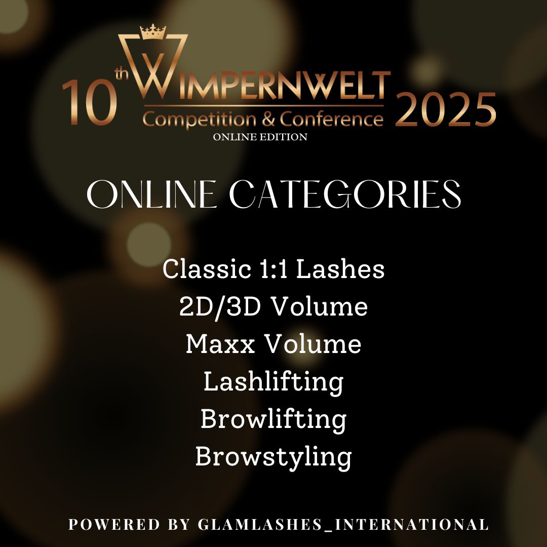 Wimpernwelt lashcompetition categories nominations