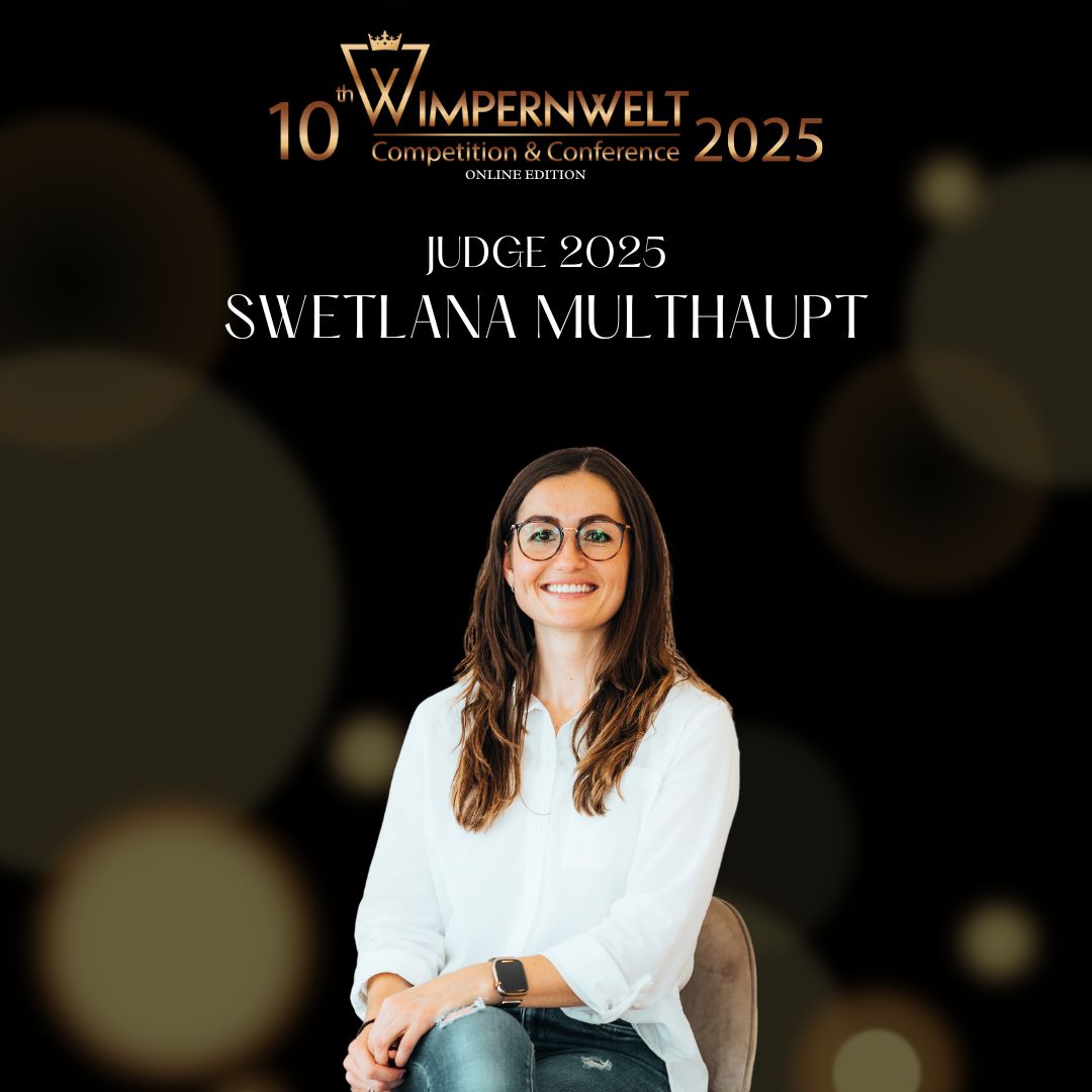 Swetlana Multhaupt Jury Wimpernwelt 2025
