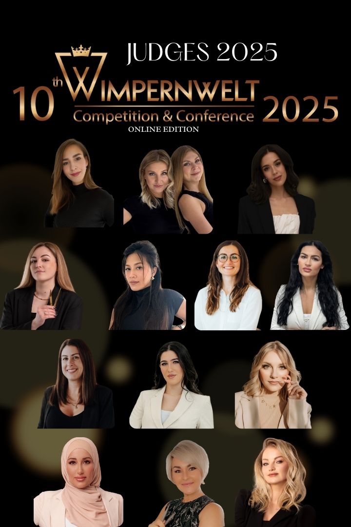 Jury Judges Banner Wimpernwelt 2025