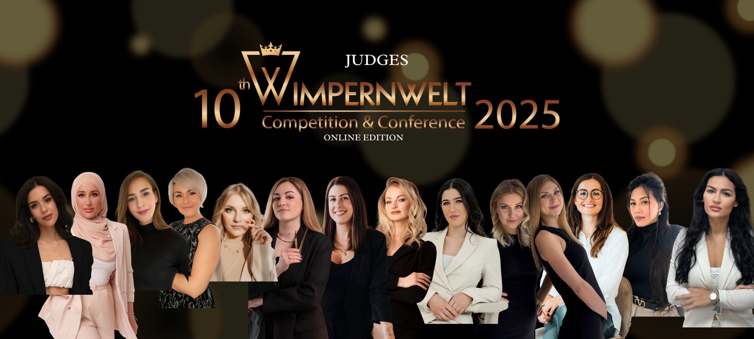 Jury Judges Banner Wimpernwelt 2025