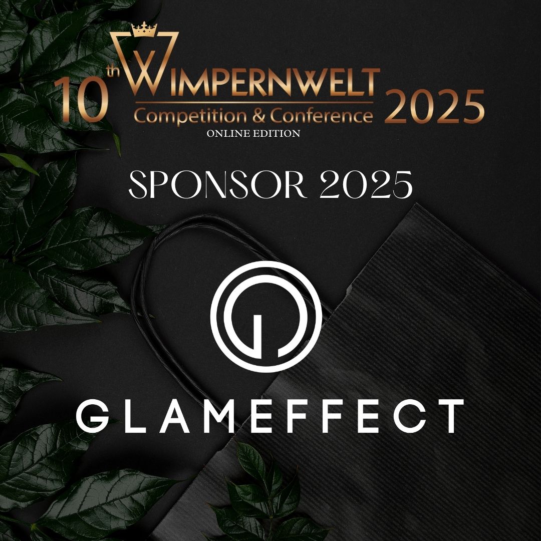Wimpernweltmeisterschaft Sponsor GlamEFFECT