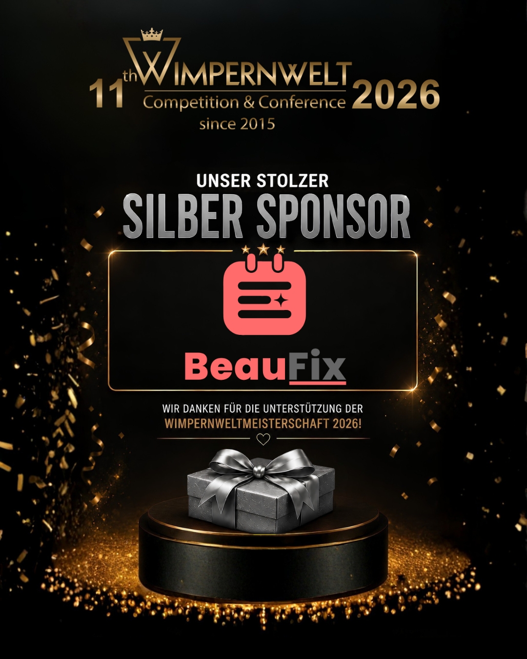Silber Sponsor 2026 BeauFix
